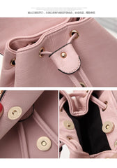 Stacy PU Leather Backpack for Women