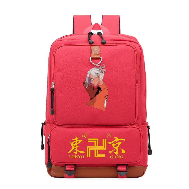 Tokyo Revengers Backpack for Kids - Pattern Laptop School Bag