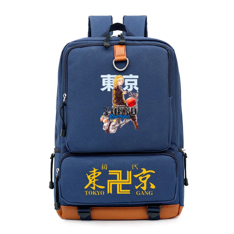 Tokyo Revengers Backpack Kids School Laptop Backpack