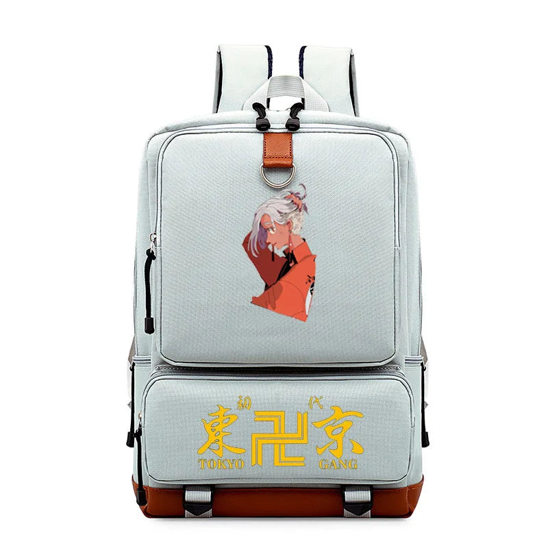 Tokyo Revengers Backpack for Kids - Pattern Laptop School Bag