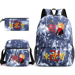 Tokyo Revengers Backpack Men's Laptop School Bag