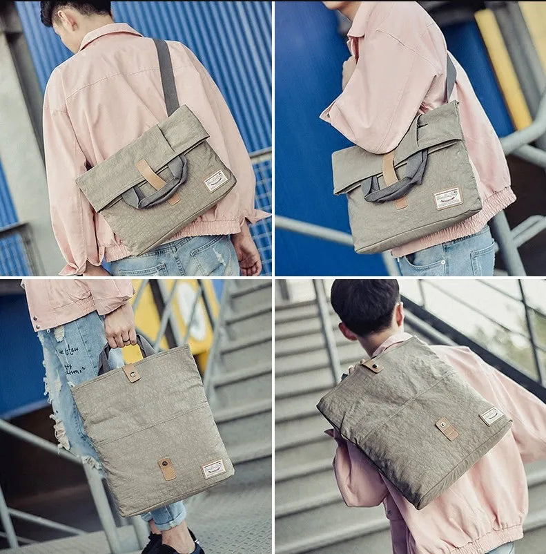 Waterproof Shoulder Bag Messenger Bag for Men and Women