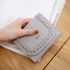 Hand-Woven Women's Wallet Small Fresh Style