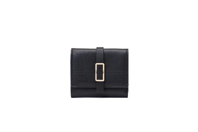 Small Fresh PU Wallet with Large Capacity Zero Wallet