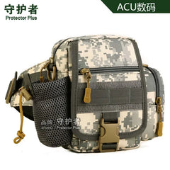 Vertical Messenger Bag Travel Kit Water Bottle Waist Pack A3169