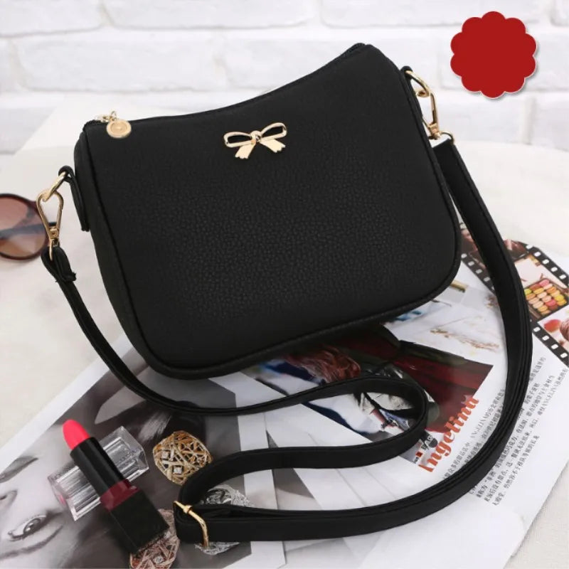 Vintage Bow Small Handbags Women Evening Clutch