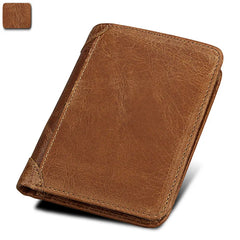 Retro Men's RFID Leather Wallet with Matching Box