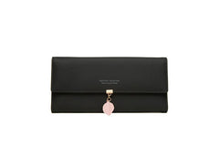 Leaf Pattern Women's Long Wallet Handbag