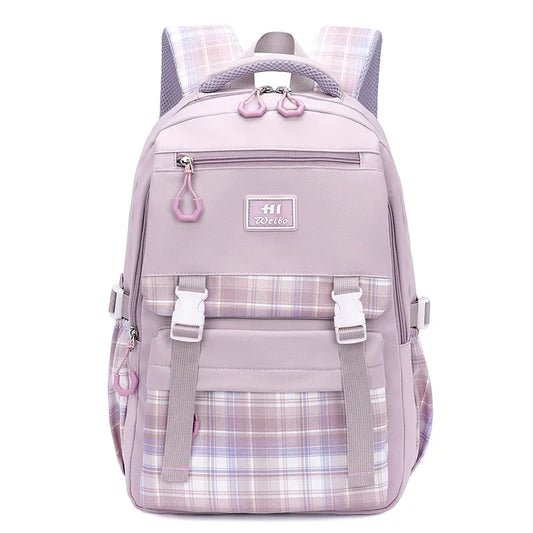 Waterproof Girls School Backpack Orthopedic Kids Book Bag