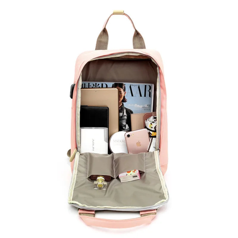 Waterproof School Bags for Girls Orthopedic Backpack Travel Backpacks
