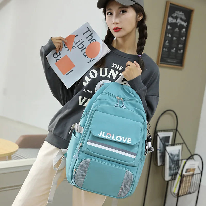 Waterproof School Bags for Girls Orthopedic Backpack