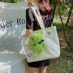Japan Style Women Cartoon cat Plush Tote bag Shoulder Bag Handbag Bag