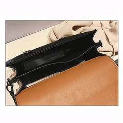 Retro Matte Patchwork Crossbody Bag Women