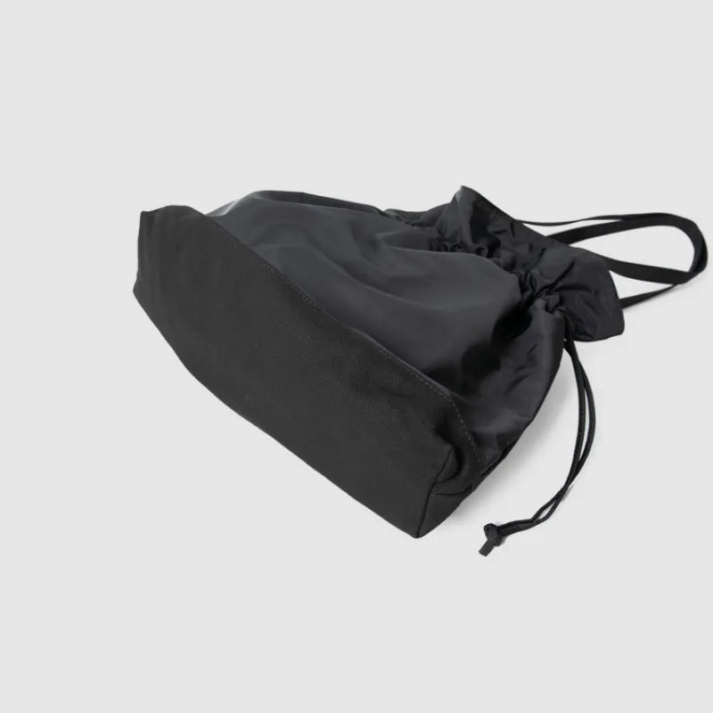 Women Shoulder Bag Soft Nylon Bucket Handbag Ladylike Bag