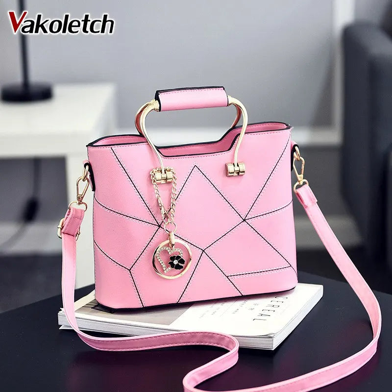 Women's Leather Handbag Shoulder Bag Messenger Bag