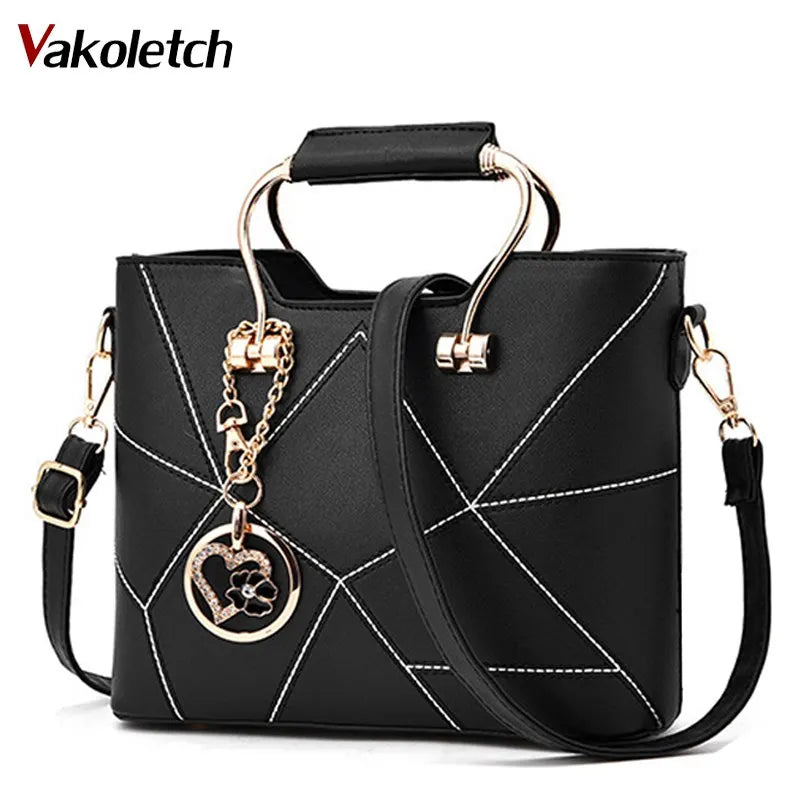 Women's Leather Handbag Shoulder Bag Messenger Bag