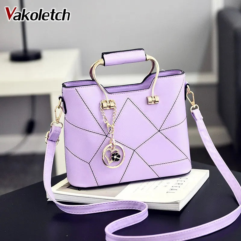 Women's Leather Handbag Shoulder Bag Messenger Bag
