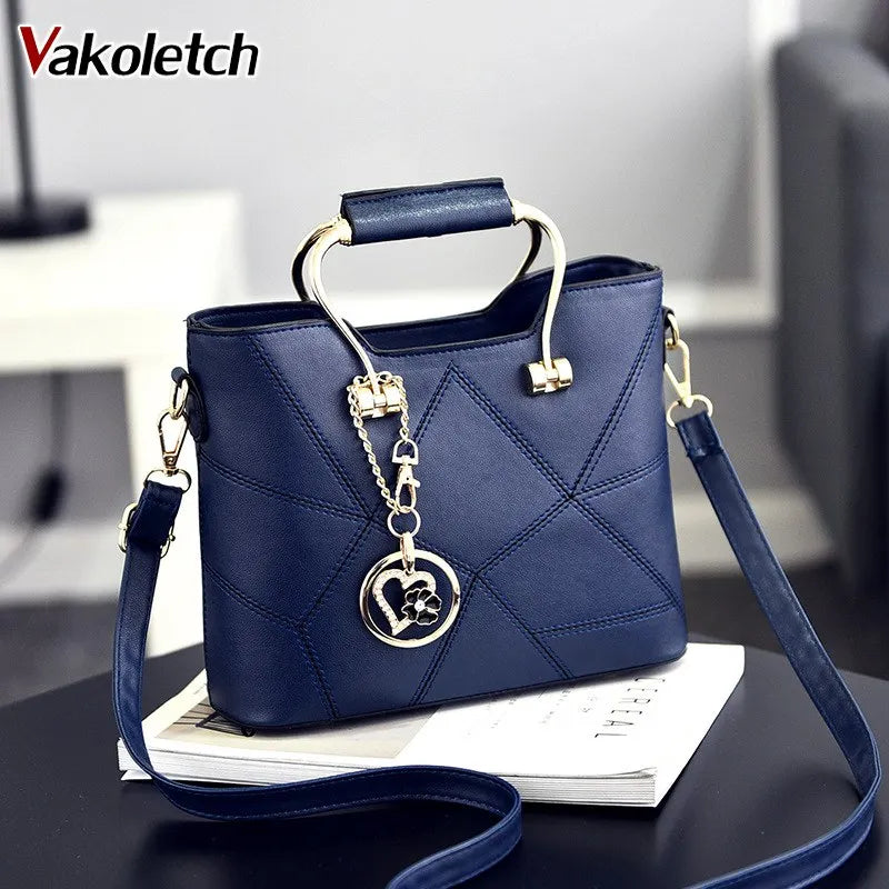 Women's Leather Handbag Shoulder Bag Messenger Bag