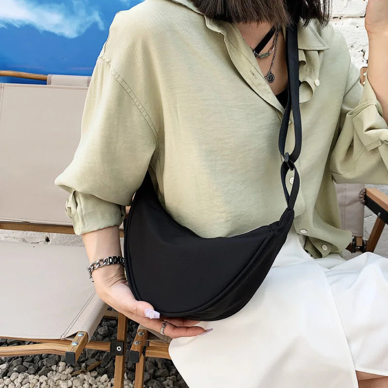 Canvas Shoulder Bag Crossbody Bag for Women