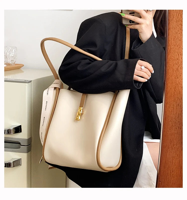 Women's Large Capacity Tote Bag Shoulder Bag