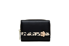 Printed Small Fresh Wallet Multi-function Card Bag Short Wallet