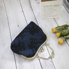 Vintage Lace Embroidery Shoulder Bag DIY Pack