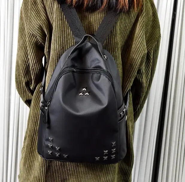 Lady Nylon Travel Backpack