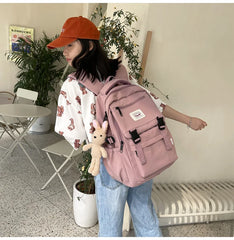 Y2K Harajuku Waterproof Nylon Women's Backpack
