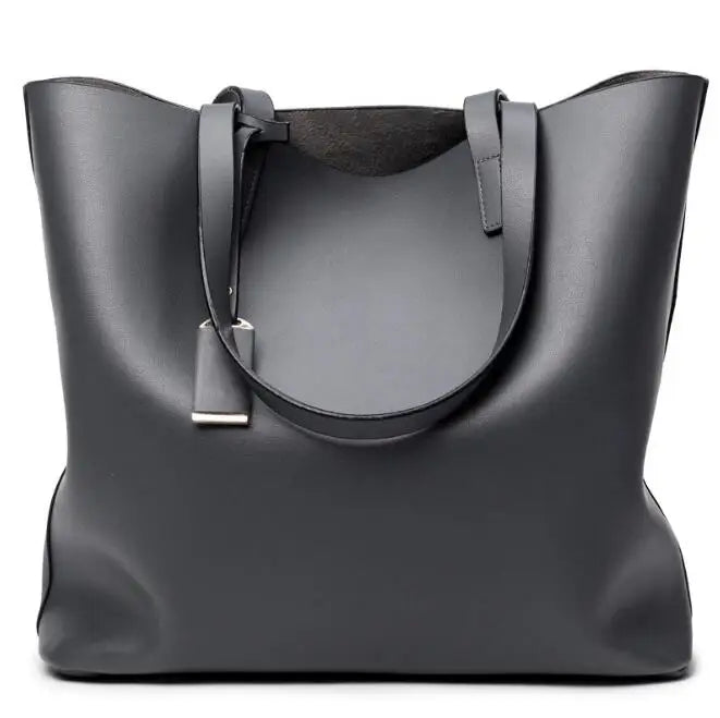 Large Women's Tote Bag with Zipper Closure