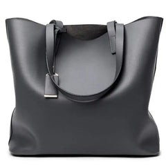 Large Women's Tote Bag with Zipper Closure
