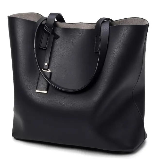 Large Women's Tote Bag with Zipper Closure