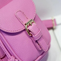 Women Shoulder Bag Backpack Double Strap