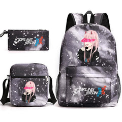 Zero Two Backpack Set for Kids, Back to School