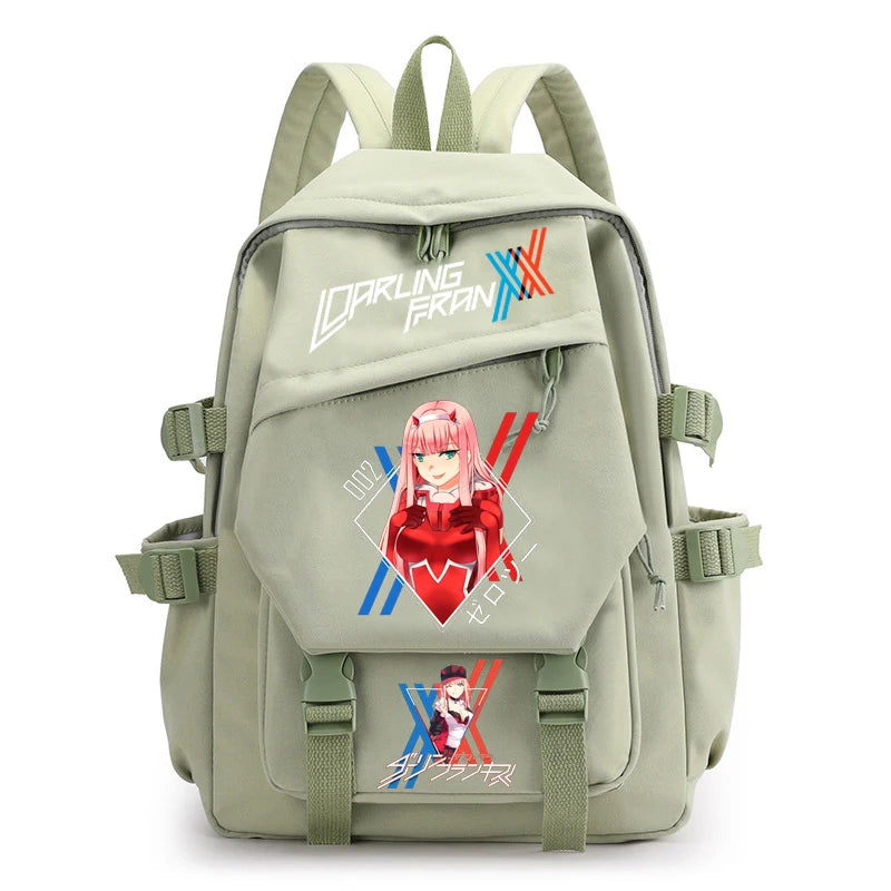 Zero Two Backpack - Casual Laptop Bag for Men and Women