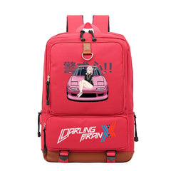 Zero Two Canvas Student School Bag Youth Travel Backpack